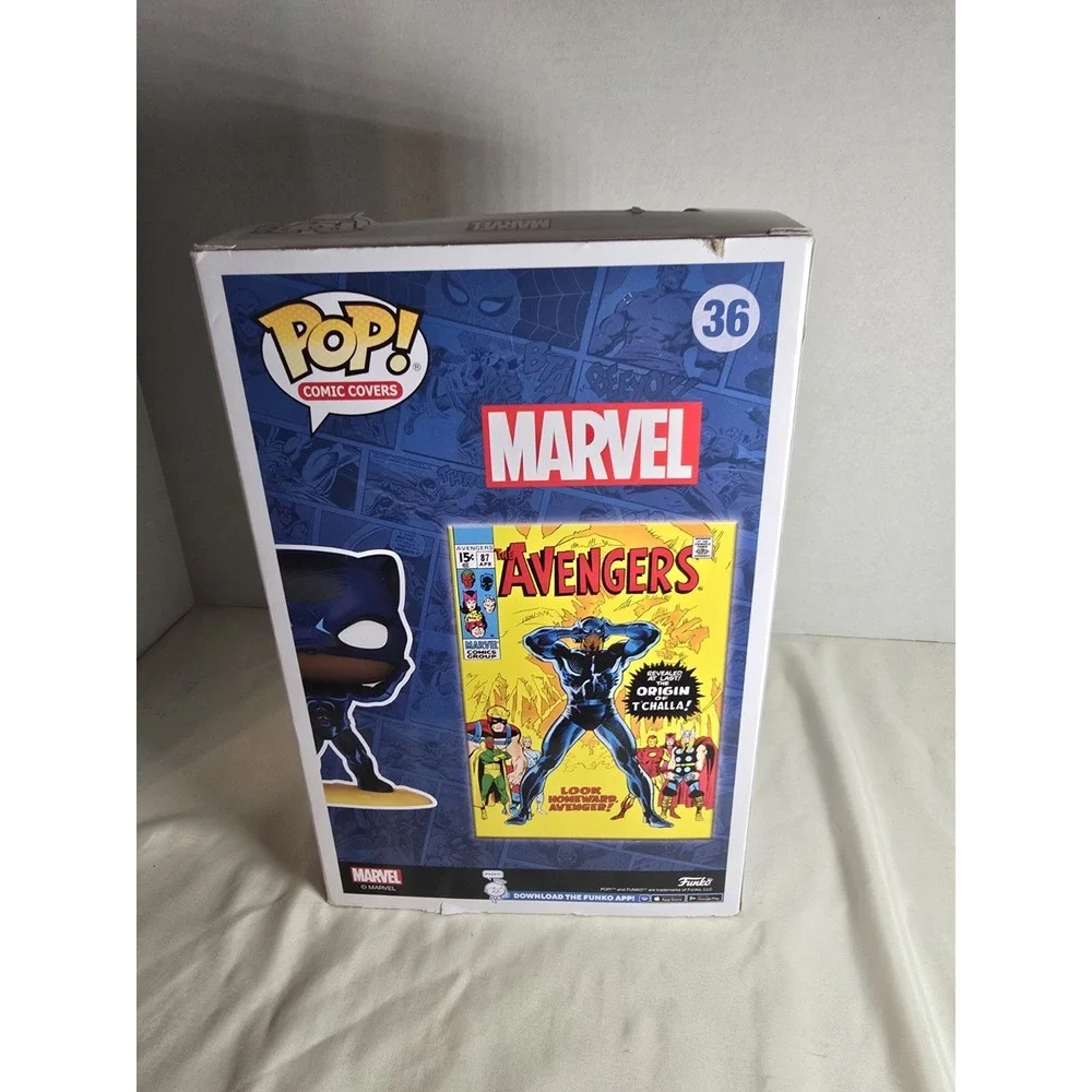 Funko Pop! Comic Book Cover with‎ Case: Marvel - Black Panther - Target...